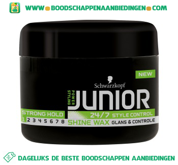 Shine wax aanbieding