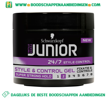 Junior Style & control gel aanbieding