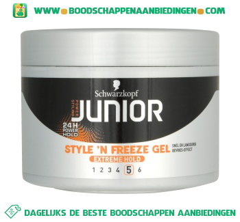 Junior Style`n freeze gel aanbieding