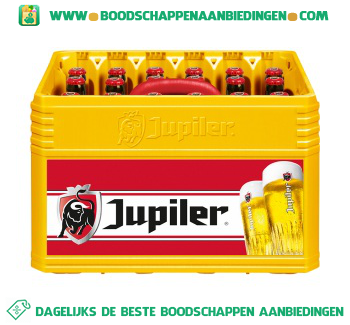 Jupiler Krat 24 flesjes 0.25 liter aanbieding