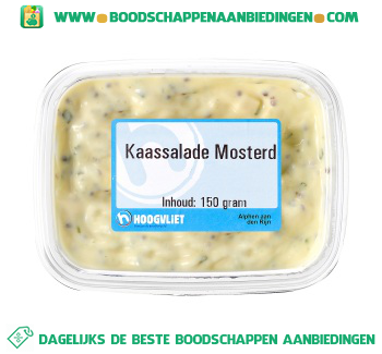 Kaassalade mosterd aanbieding