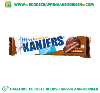 Kanjers Mini chocowafels melk aanbieding