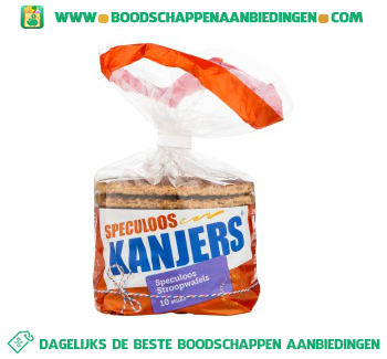 Speculoos stroopwafels aanbieding