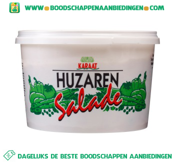 Huzaren salade aanbieding