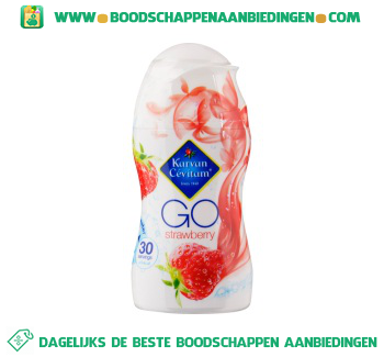 Karvan Cevitam Go strawberry aanbieding