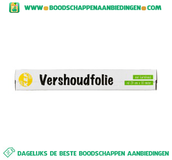 K.e.f. Vershoudfolie 50 meter aanbieding