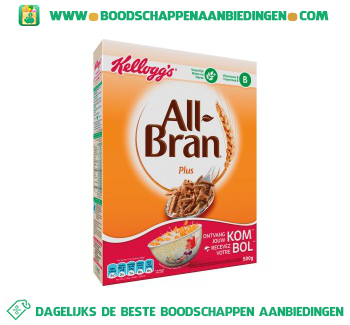 All-Bran plus aanbieding