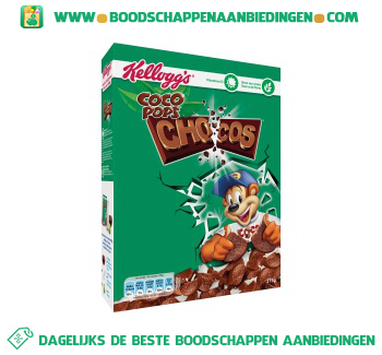 Kellogg’s Choco pops chocos aanbieding