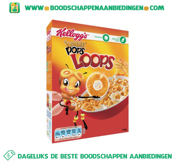 Kellogg’s Honey pops loops aanbieding