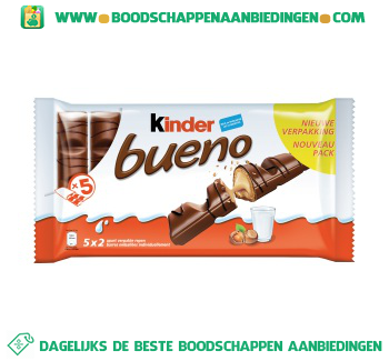 Kinder Bueno aanbieding