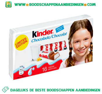 Kinder Chocolade aanbieding