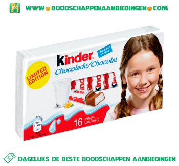 Chocolade aanbieding