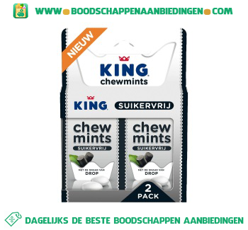 King Chewmints drop aanbieding