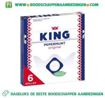 King Pepermunt original aanbieding