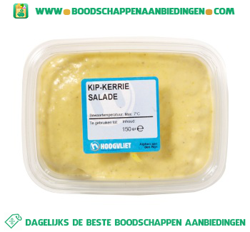 Kip-kerrie salade aanbieding