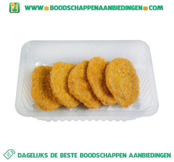 Kipkrokantschnitzels 5 stuks aanbieding