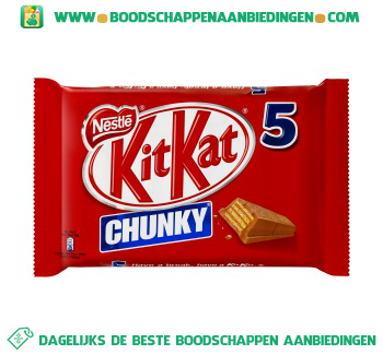 KitKat Chunky 5-pak aanbieding