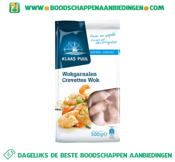 Klaas Puul Wokgarnalen aanbieding