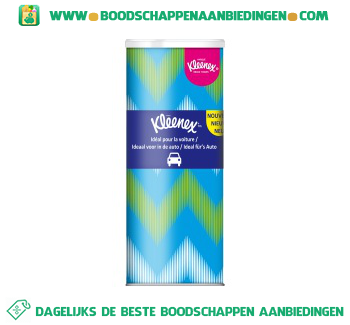 Kleenex Car tube aanbieding