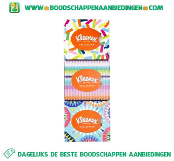 Kleenex Collection tissues 3-pak aanbieding