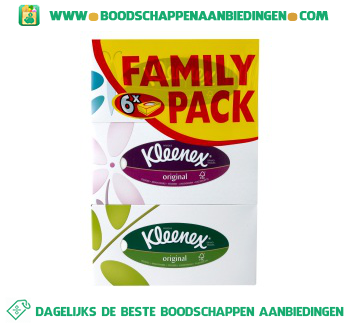 Kleenex Tissues original aanbieding