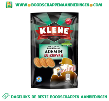 Klene Ademin suikervrij aanbieding