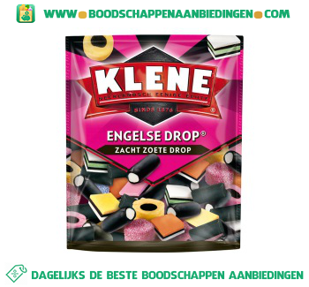 Klene Engelse drop aanbieding