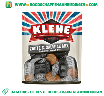 Klene Zoute & salmiak mix aanbieding