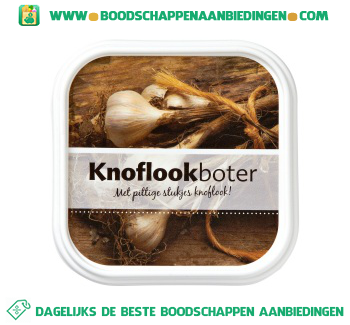 Knoflookboter aanbieding