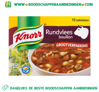 Bouillon rundvlees aanbieding