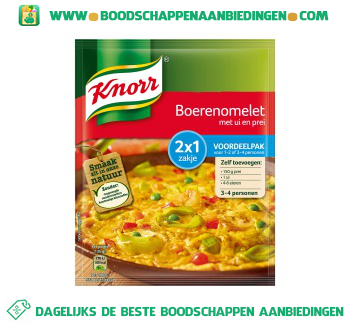 Mix boerenomelet aanbieding