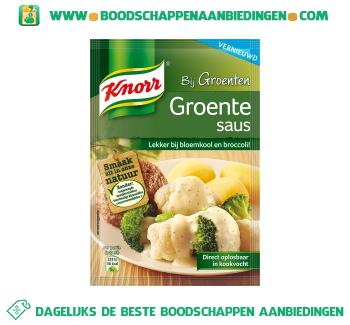 Knorr Mix groentensaus aanbieding