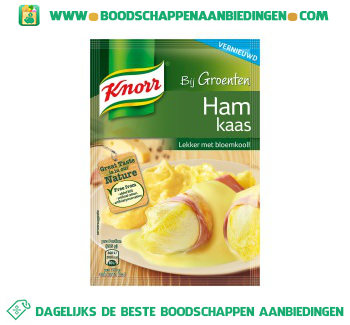 Knorr Mix ham kaassaus aanbieding