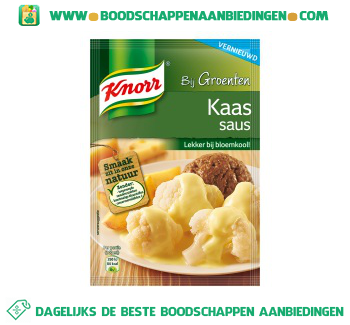 Knorr Mix kaassaus aanbieding