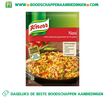 Knorr Mix nasi aanbieding