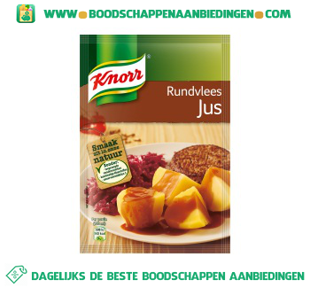 Knorr Mix rundvleesjus aanbieding