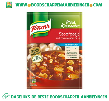 Knorr Mix stoofpotje aanbieding