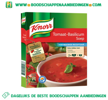 Mix tomatensoep basilicum aanbieding