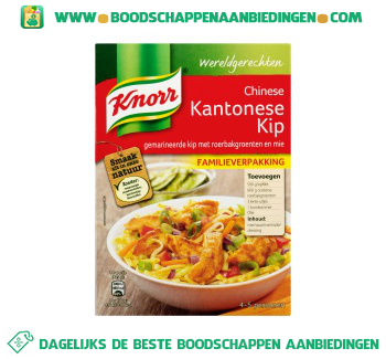 Knorr Wereldgerechten Kantonese kip aanbieding