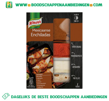 Knorr Wereldspecials Enchiladas aanbieding