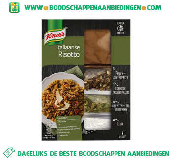 Wereldspecials Risotto aanbieding