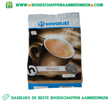 Koffiepads mocca aanbieding