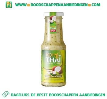 Koh Thai Groene curry saus aanbieding