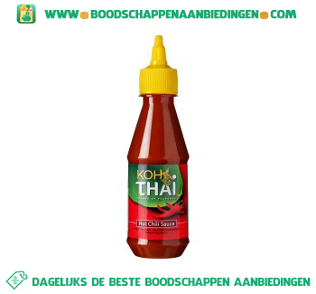 Hot sweet chili saus aanbieding