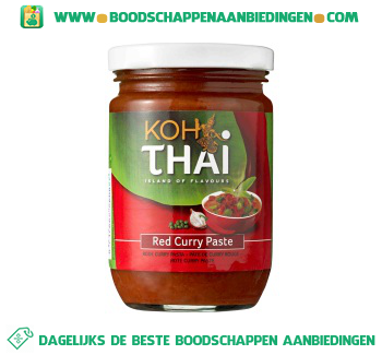 Koh Thai Rode curry pasta aanbieding