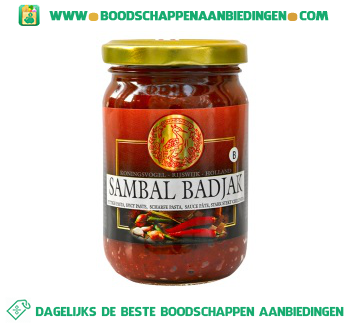 Sambal badjak aanbieding