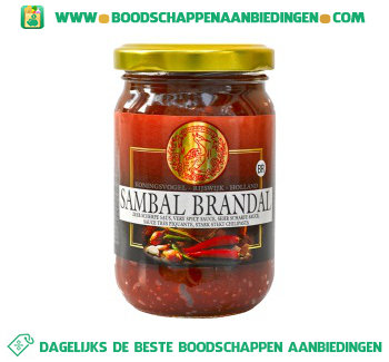 Koningsvogel Sambal brandal aanbieding