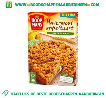 Koopmans Appeltaart havermout mix aanbieding