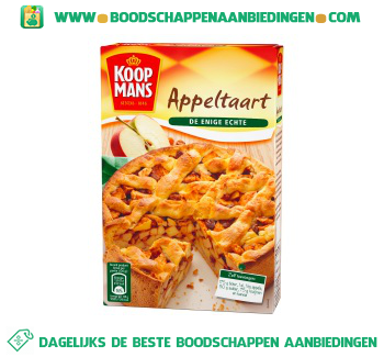 Appeltaart mix aanbieding