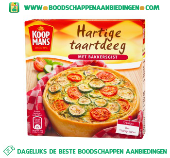 Koopmans Hartige taart mix naturel aanbieding